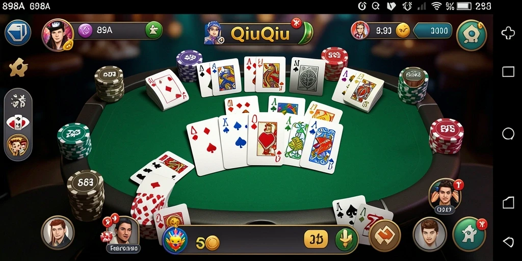 Gameplay seru QiuQiu di 898A yang penuh aksi.