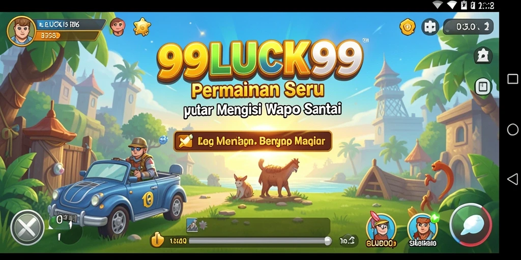 Tampilan gameplay <strong>99LUCK99</strong> yang seru dan menghibur.