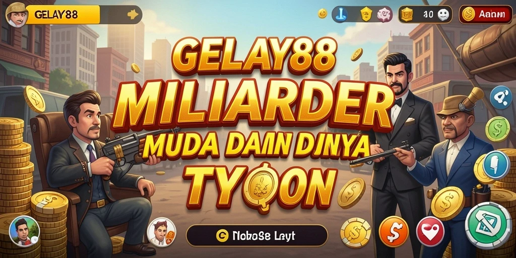 Tampilan gameplay yang menarik dalam GELAY88, penuh strategi Tycoon.