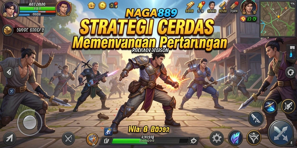 Tampilan gameplay <strong>NAGA889</strong> yang mendebarkan dan strategis.