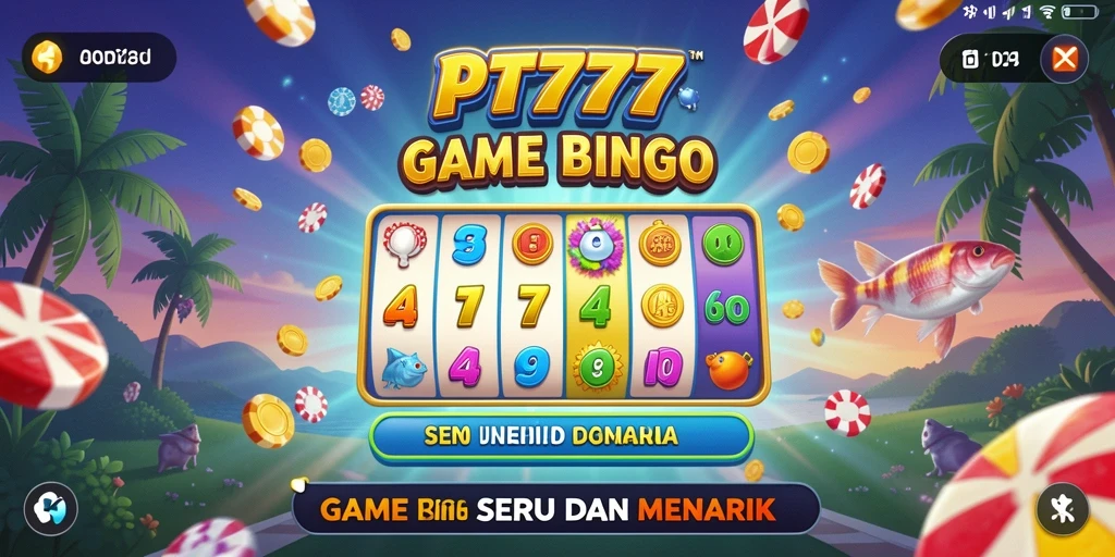 Tampilan gameplay Bingo PT777 yang seru dan menarik.