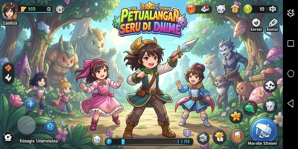 Tangkapan layar menunjukkan aksi seru dalam gameplay S9S9.