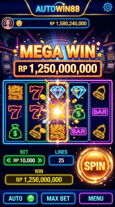 Tampilan antarmuka aplikasi autowin88 yang memudahkan navigasi.